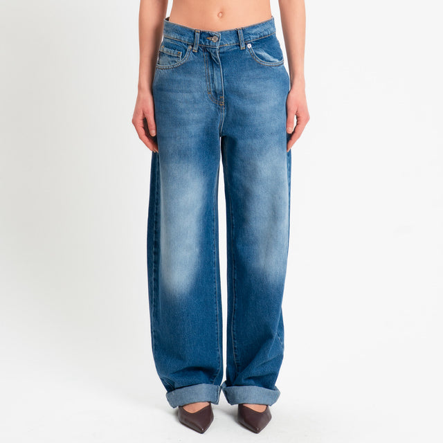 Haveone-Jeans STELLA barrel fit - denim blu