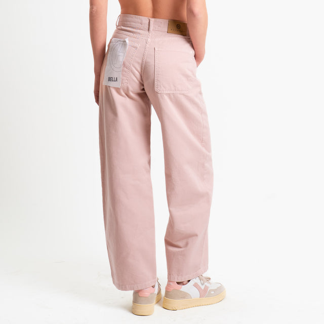 Haveone-Jeans BELLA wide leg fit - rosa