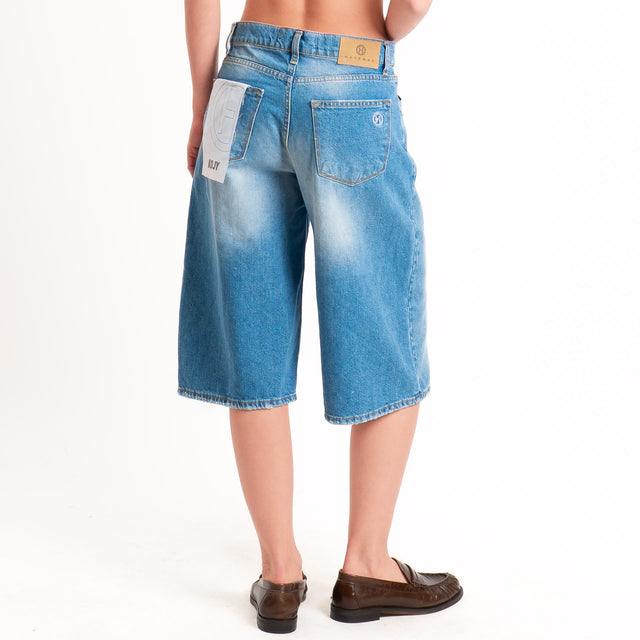 Haveone-Bermuda jeans KOJY 5 tasche - denim