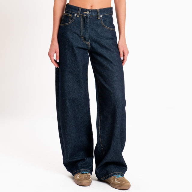 Haveone-Jeans BELLA wide leg fit - denim blu