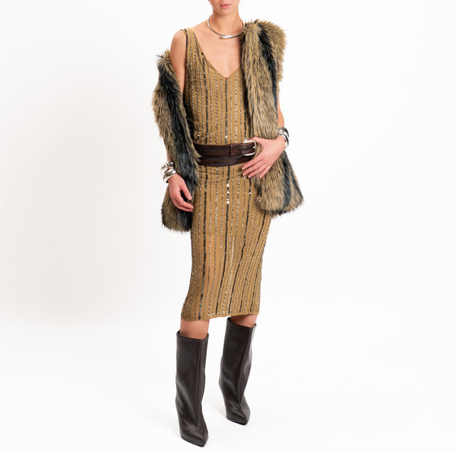 Haveone-Top tulle con dettagli - olio