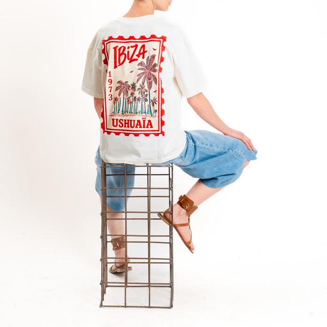Haveone-T-shirt IBIZA - burro