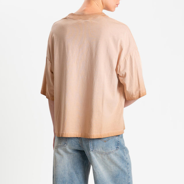 Haveone-T-shirt stampa rodeo stone washed - phard