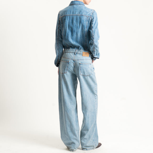 Haveone-Tuta - denim chiaro