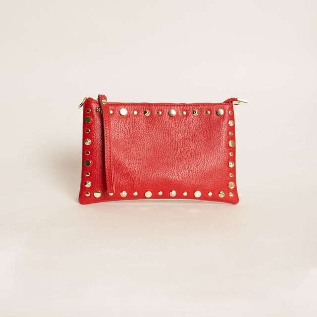 W by whitemood- Pochette e borchie - lacca