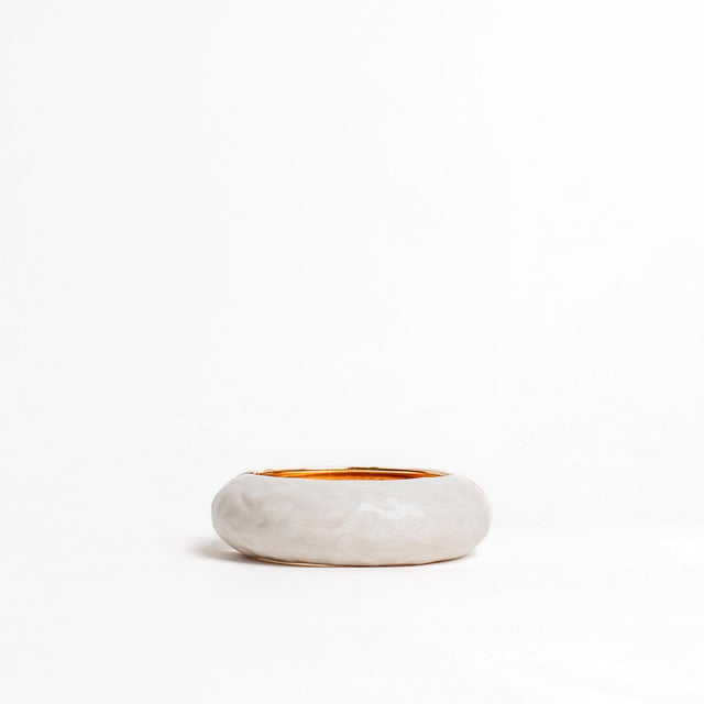 W by Whitemood-Bracciale rigido tondo - Bianco