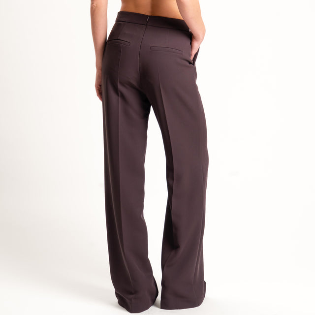 Imperial-Pantalone straight - moro