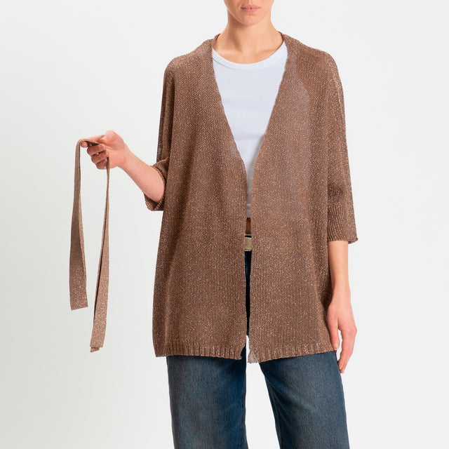 Kontatto- Kimono corto in lurex - mou