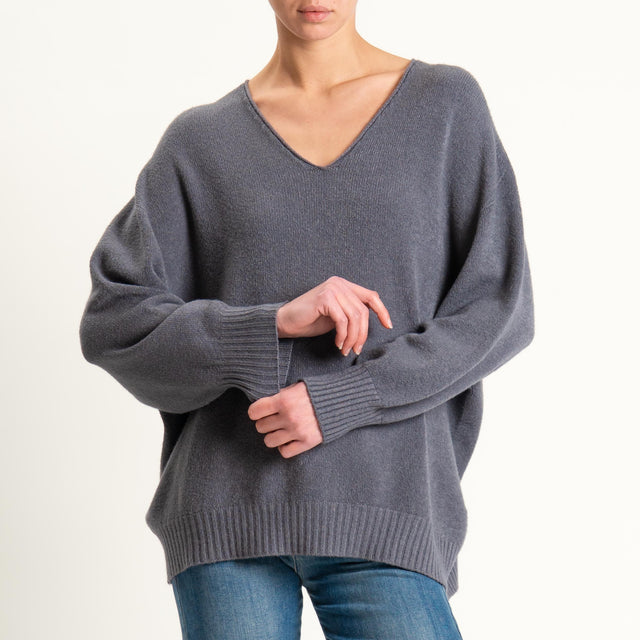 Kontatto-Maglia scatola scollo v (QS) - lavagna