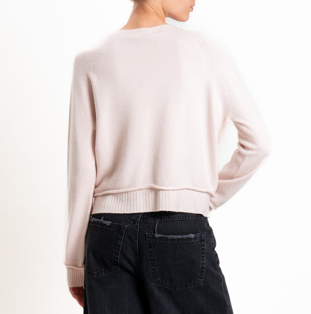 Kontatto-Maglia QS manica raglan - rosa