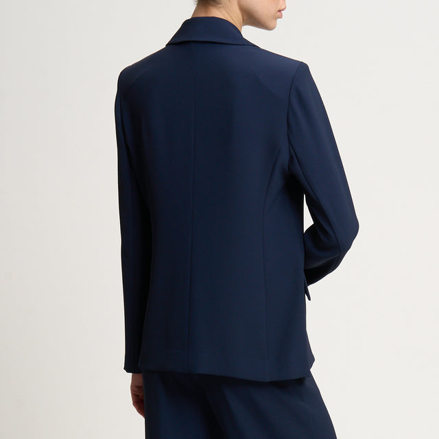 Kontatto-Completo giacca e pantalone - blu zaffiro