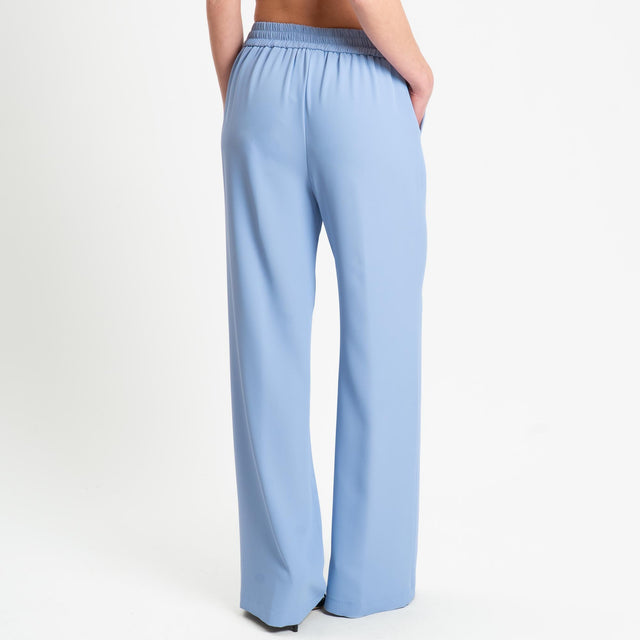 Kontatto- Completo giacca + pantalone - cielo