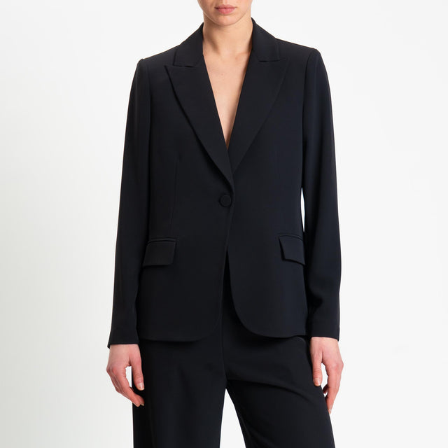 Kontatto- Completo giacca + pantalone - Nero