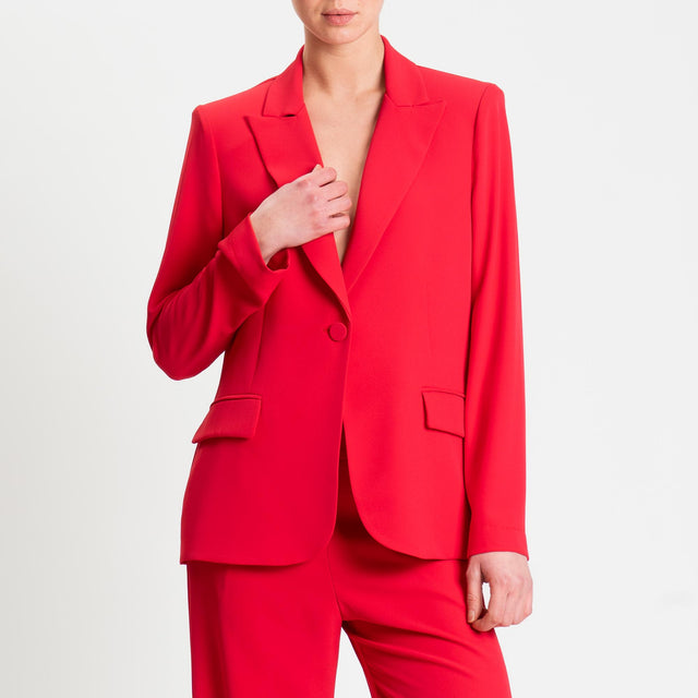 Kontatto- Completo giacca + pantalone - lampone