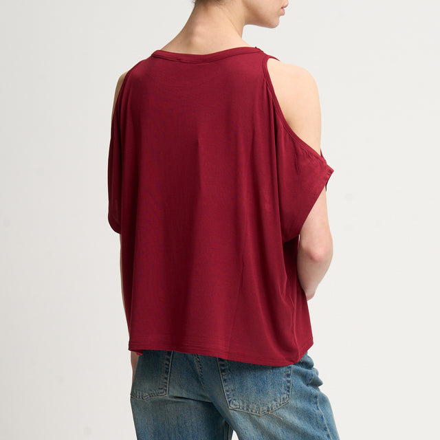 Kontatto-T-shirt cut out - ribes