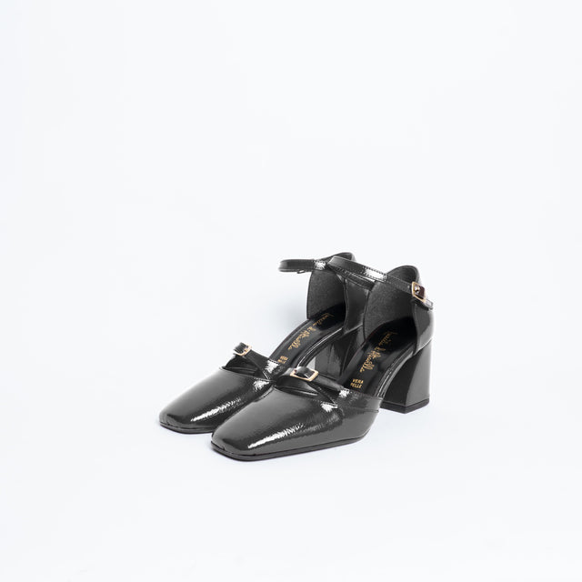 Lucrezia D'altavilla-Scarpe con tacco cinturino alla caviglia - grigio