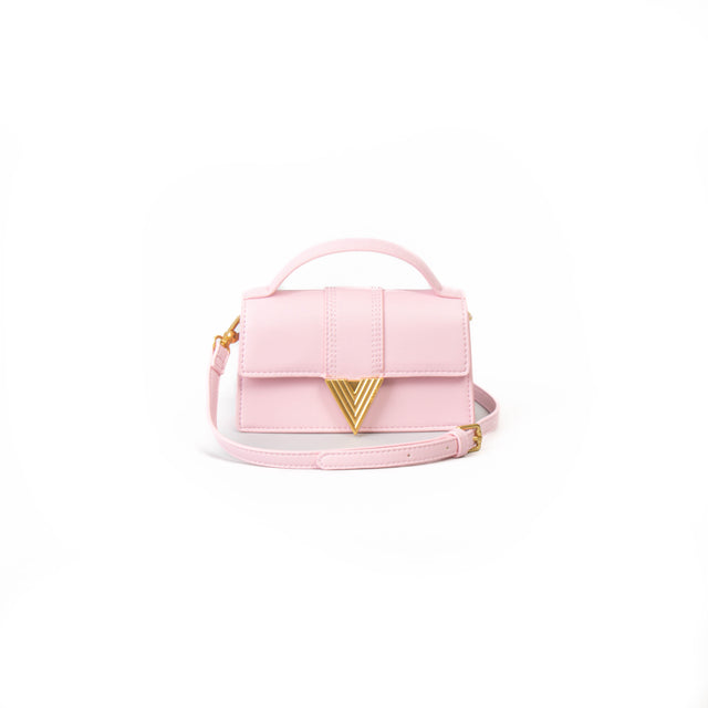 Vicolo-Mini bag TRIBECA a mano con tracolla - rosa confetto