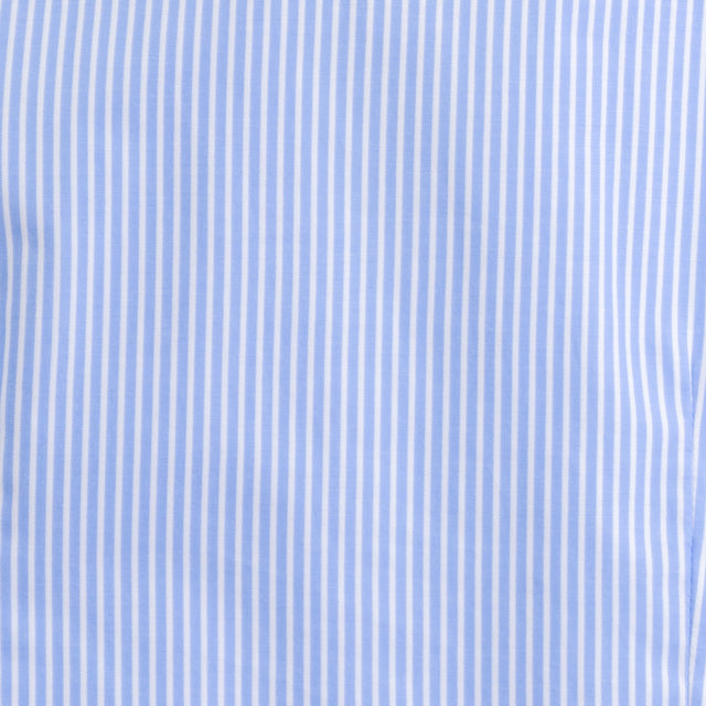 Zeroassoluto-Camicia slim fit - righe bianco/cielo