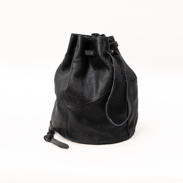 Borsa secchiello cordino  Borse, Secchiello, Black