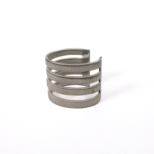 W by whitemood-Bracciale rigido a fasce - silver