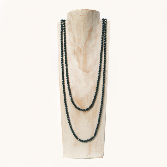 W by white mood-Necklace - pine green