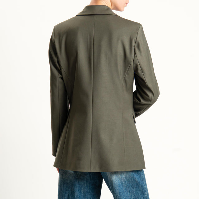 Motel-Giacca due bottoni - verde