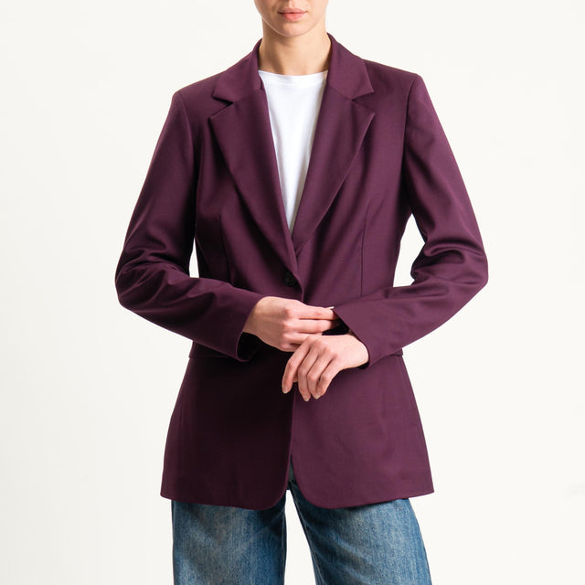 Motel-Giacca due bottoni - Bordeaux