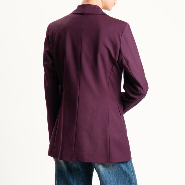 Motel-Giacca due bottoni - Bordeaux