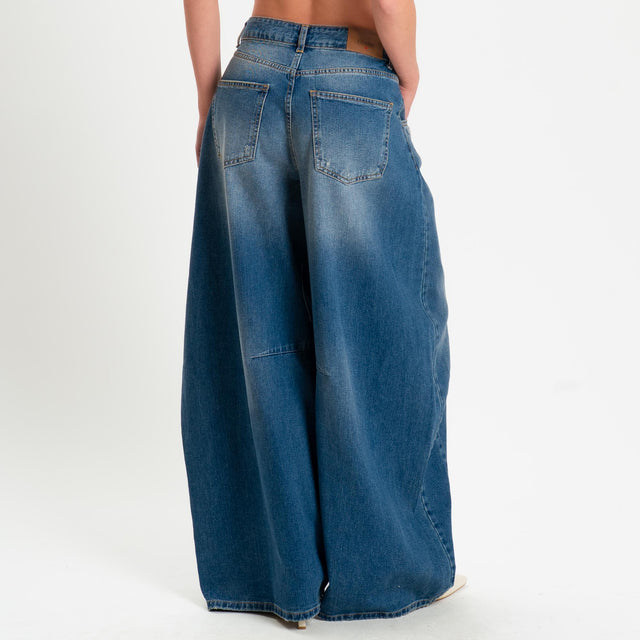 Motel-Jeans barrel relaxed fit - denim