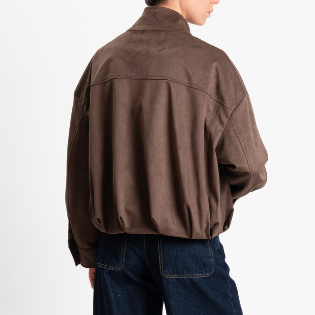 Motel-Bomber effetto suede - moro