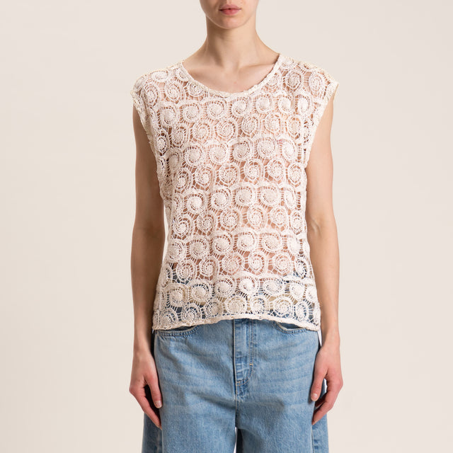 Motel-Top crochet - burro