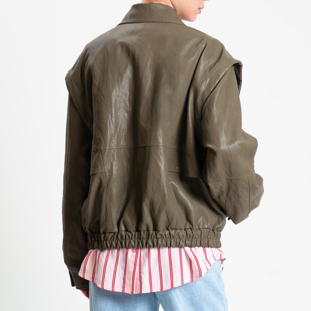 Motel-Bomber similpelle - militare