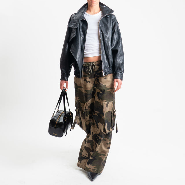 Motel-Pantalone cargo camouflage - militare