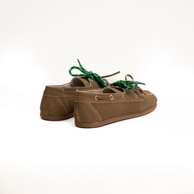Mocasín Ovyè-Suede con cordones - piel