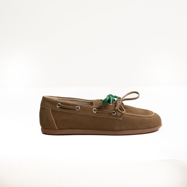 Mocasín Ovyè-Suede con cordones - piel
