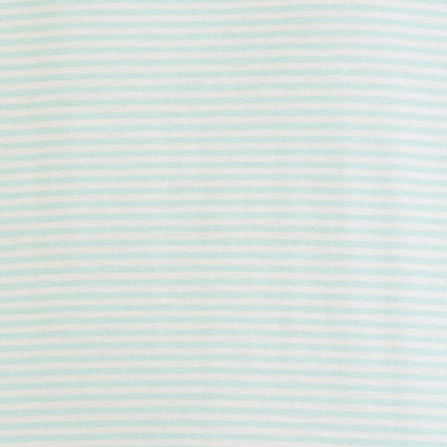 Zeroassoluto-T-shirt righe in jersey manica 3/4 - latte/acqua