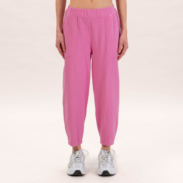 Zeroassoluto-Pantalone felpa leggera con elastico - bubble