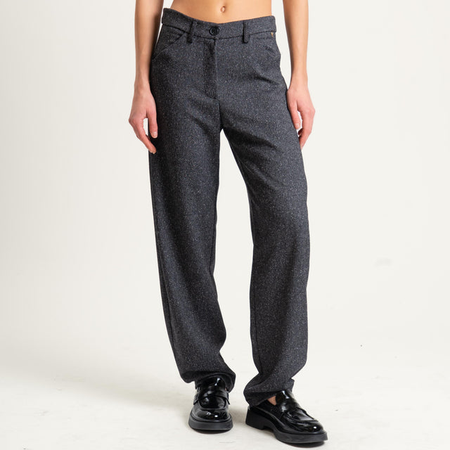 Philia Loft-Pantalone straight - antracite