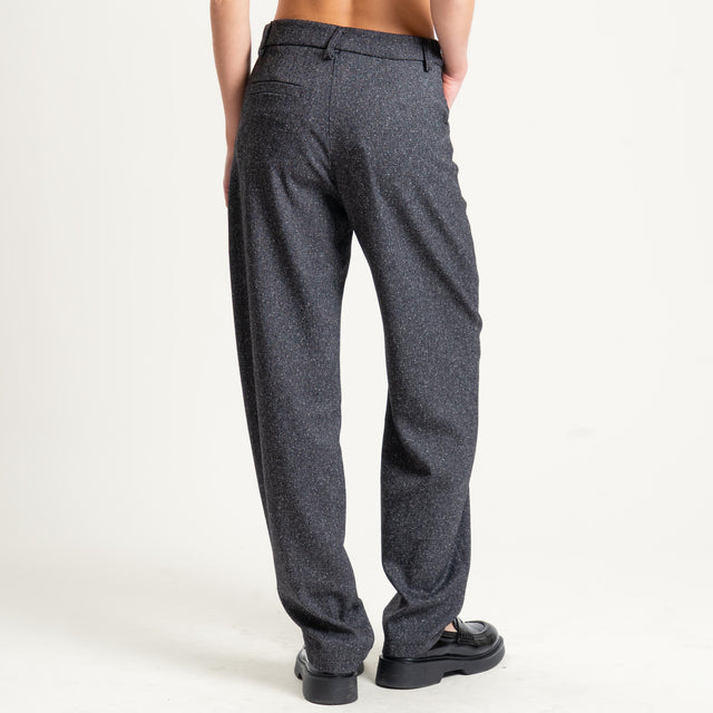 Philia Loft-Pantalone straight - antracite