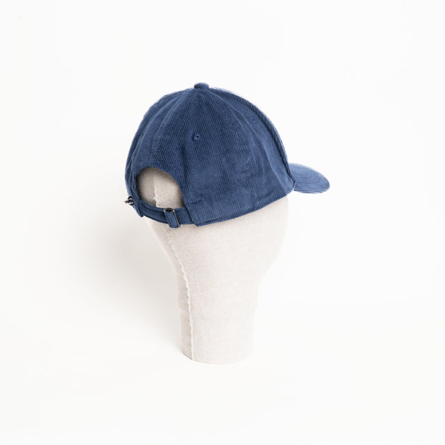 Philia Loft-Cappello velluto 500 righe - blu