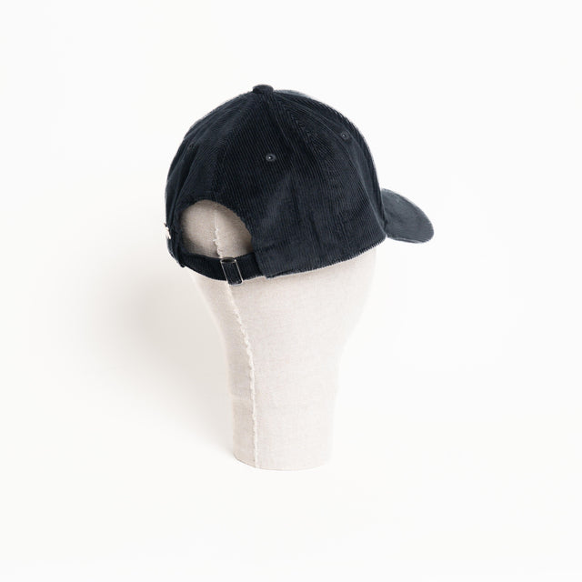 Philia Loft-Cappello velluto 500 righe - nero