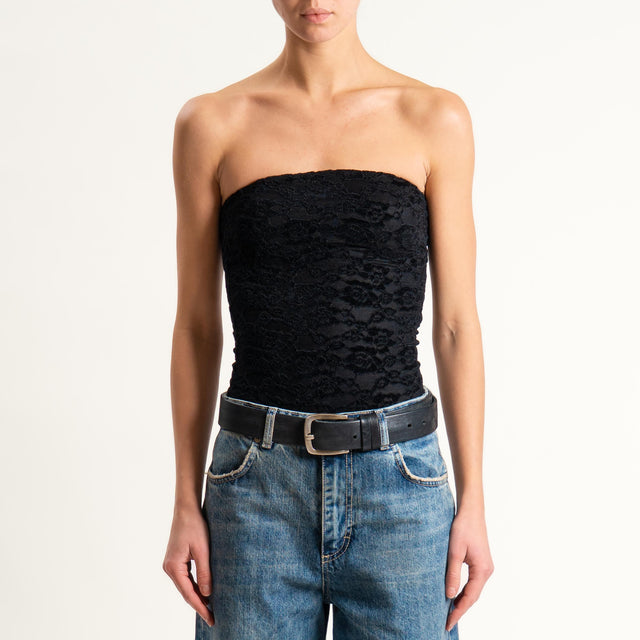 Philia Loft-Body in pizzo - nero