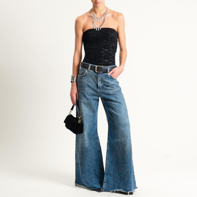 Philia Loft-Body in pizzo - nero