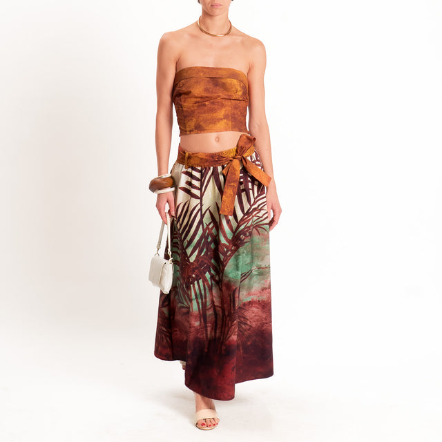 Philia loft-Top fascia elastico dietro - coccio