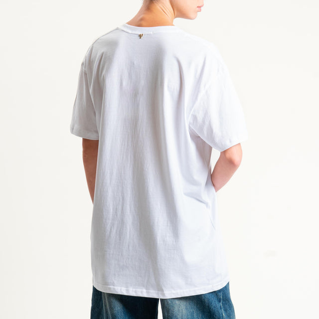 Philia Loft-T-shirt "MANHATTAN" - bianco