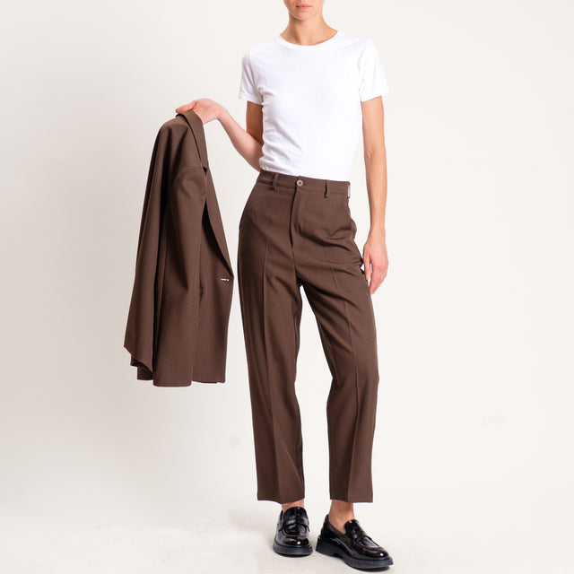Philia Loft-Pantalone straight - moro