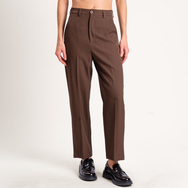 Philia Loft-Pantalone straight - moro