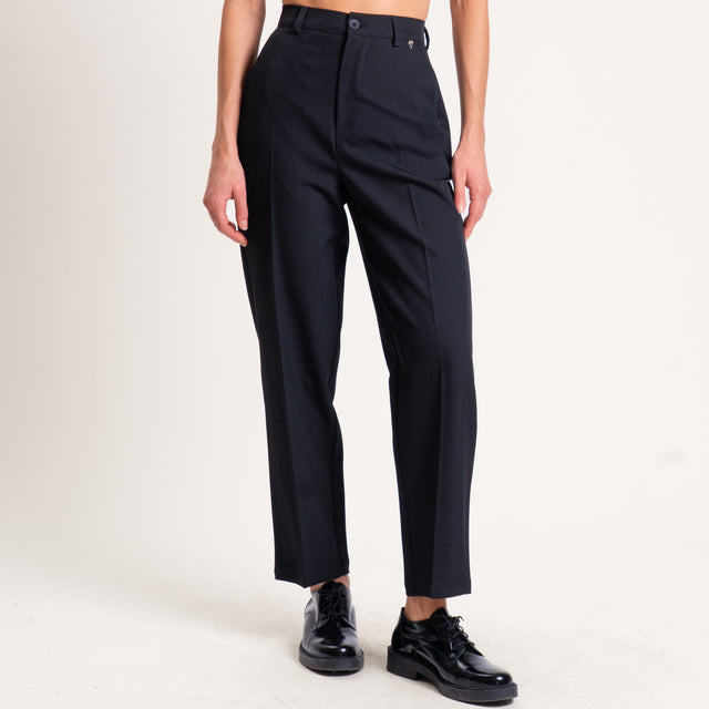 Philia Loft-Pantalone straight - nero
