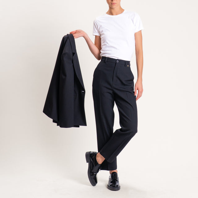 Philia Loft-Pantalone straight - nero