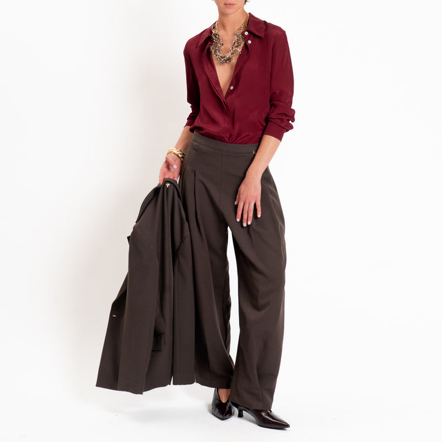 Philia loft-Pantalone con pinces - caffe'